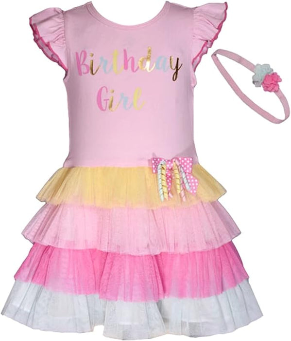 Toddler Girls Birthday Party Dress 2T - 4T