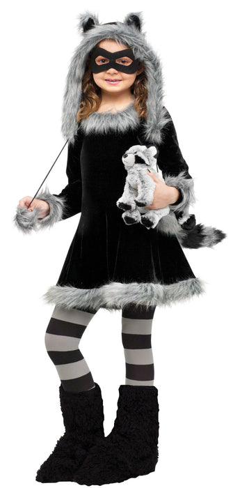 Girls Halloween Costume - Sweet Raccoon Costume