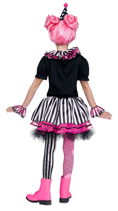 Girls Clown Costume : Pinkie the Clown