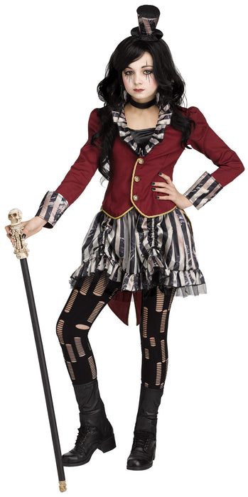 Fun Freak Show Ring Mistress Girls Costume