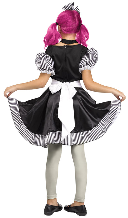 Broken Doll Girls Costume sz MED 8-10