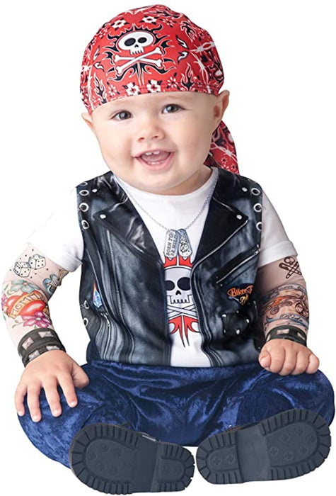 Baby Costume - Born To Be Wild Biker Costume