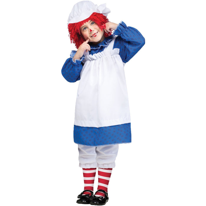 Fun World Costumes Baby Girl's Raggedy Ann Toddler Costume