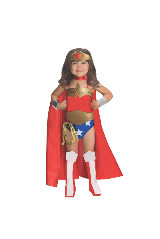 Deluxe Wonder Woman Girls Costume For Kids 