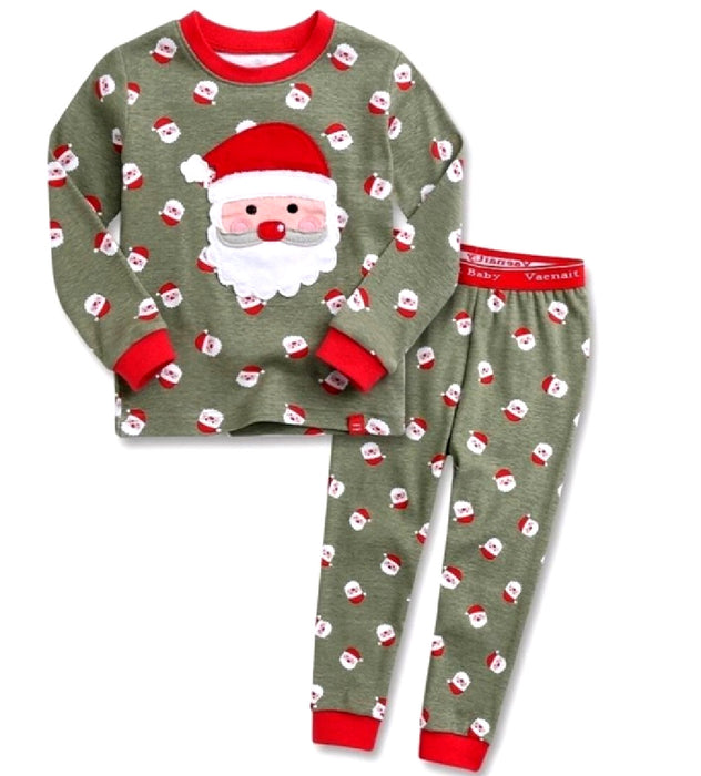 Christmas Pajamas -  Cookie Santa Toddler Pajamas