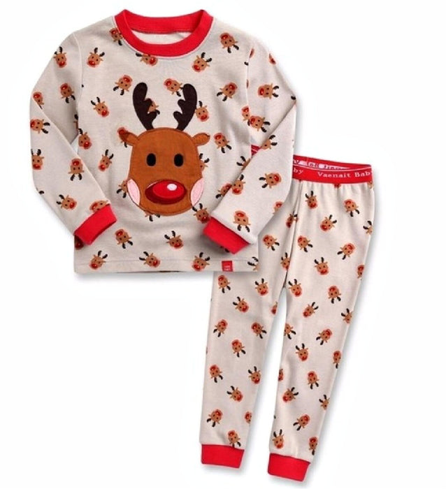 Christmas Pajamas -  Cookie Rudolph Toddler Pajamas