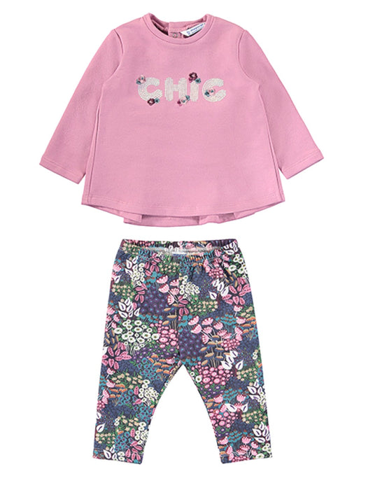 Mayoral Baby Girls Legging and Chic Top