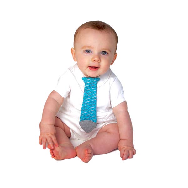 Teether Tie - Wearable Teether for Little Boys