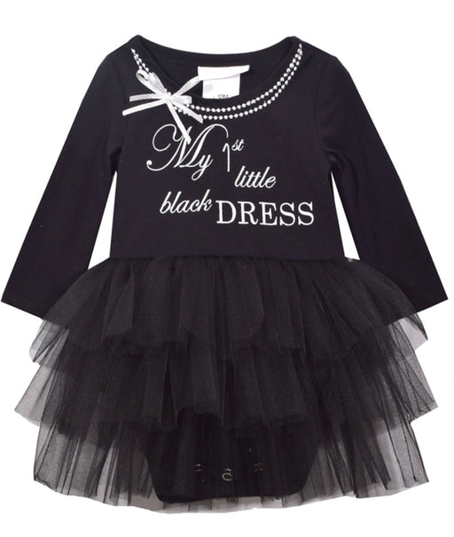 Bonnie Jean Baby Girls Little Black Dress