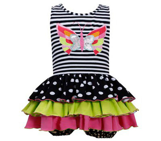 Bonnie Jean Baby Girls Butterfly Tutu Dress 12 - 24 months