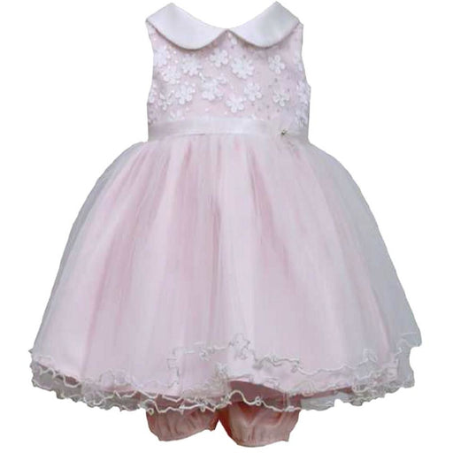 Bonnnie Jean Newborn or Toddler Pink Party Dress