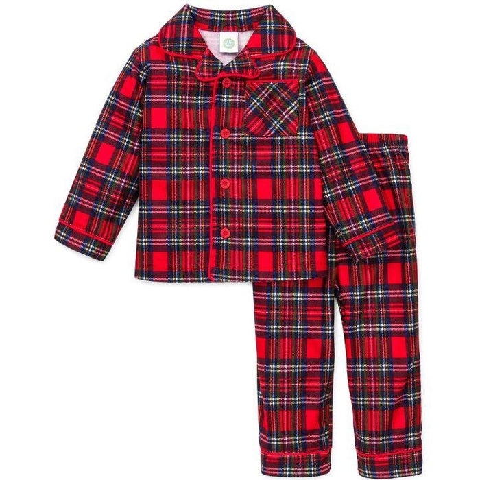 Boys Christmas Pajamas  Infant or Toddler Plaid