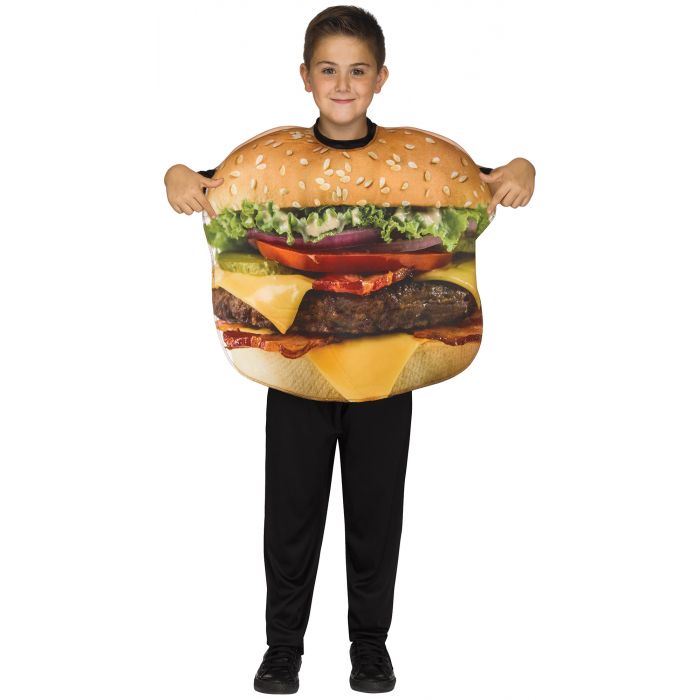 Silly Cheeseburger Childrens Costume - Fits Up to Sz 14