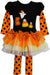 Baby Halloween Outfit : Candy Corn Newborn Girls Legging Set