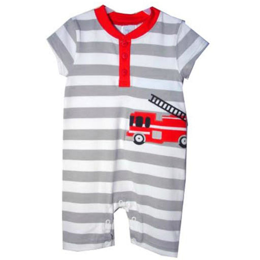 Infant Baby Boys Fire Truck One Piece 12-24 months