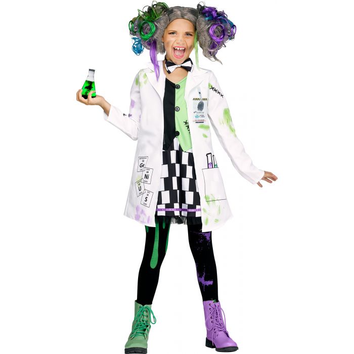 Lab Brat Girl Childrens Costume