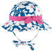 Le Top Baby - Girls Floral Print Sunhat with Knotted Bow