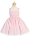Pink Flower Girl Dress