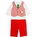 Little Me Baby-Boys Santa Christmas Vested Pant Set