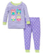 Little Me Girl's Cotton Purple Owl 2 pc Pajamas