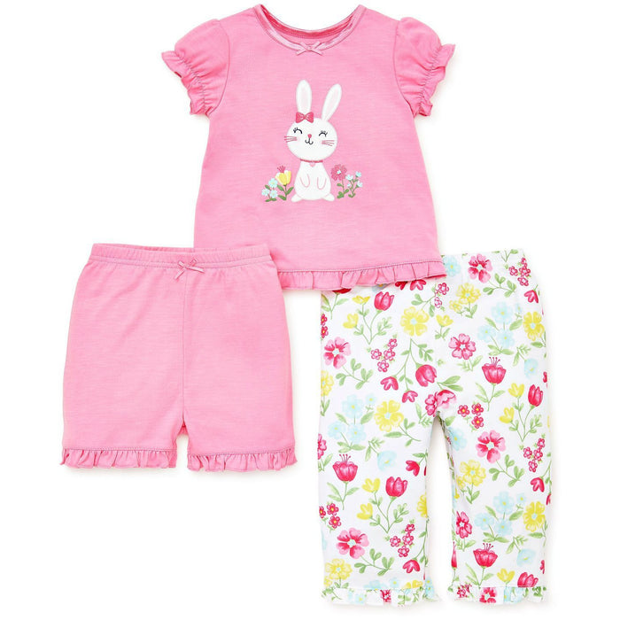 Little Me Infant or Toddler Bunny Pajamas