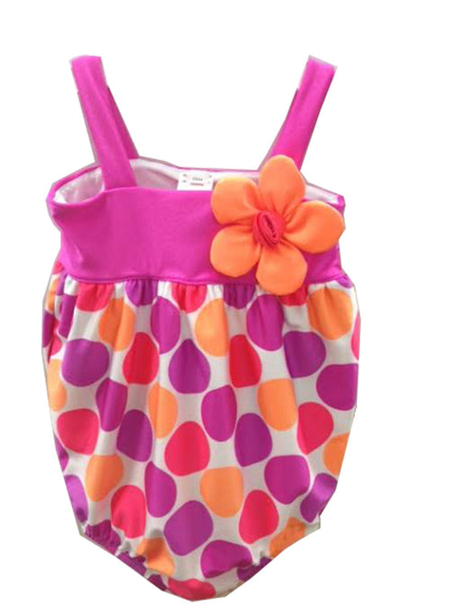 Love U Lots Baby Girls Dotted One Piece Swimsuit 24 months