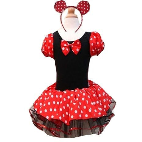 Minnie Mouse Inspired Tutu Dress and Headband