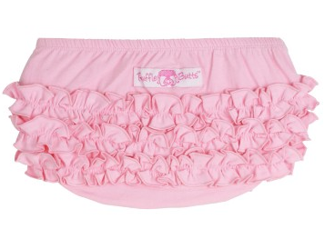 Pink Knit Rufflebutt Bloomers