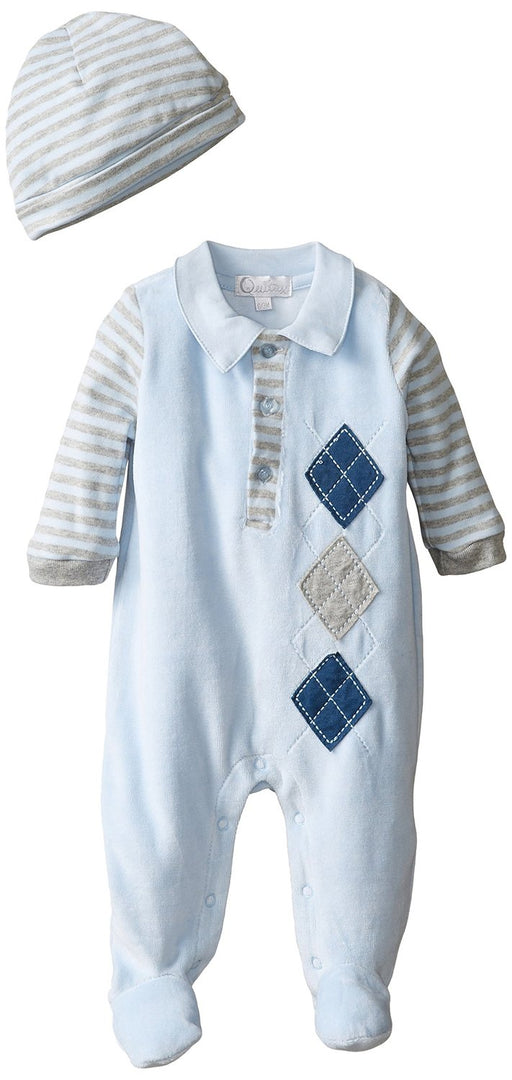 Quiltex Baby-Boys Newborn Argyle 3-6 months