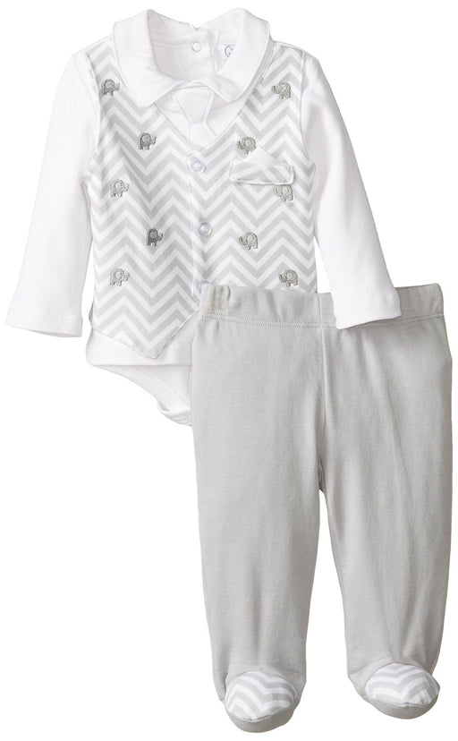 Quiltex Baby-Boys Newborn Suited Up Pant Set CLEARANCE