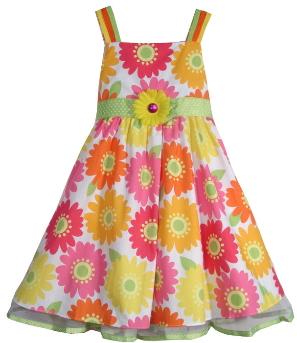 Sunny Floral  Print Sundress 