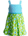 Youngland Little Girls Stripe Daisy Sundress