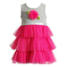 Youngland Little Girls Tutu Dress Hot Pink Rose 